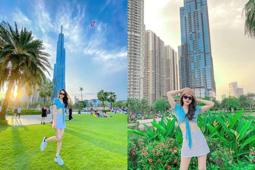 Làn sóng check-in nhạc nước Vinhomes trên mạng xã hội