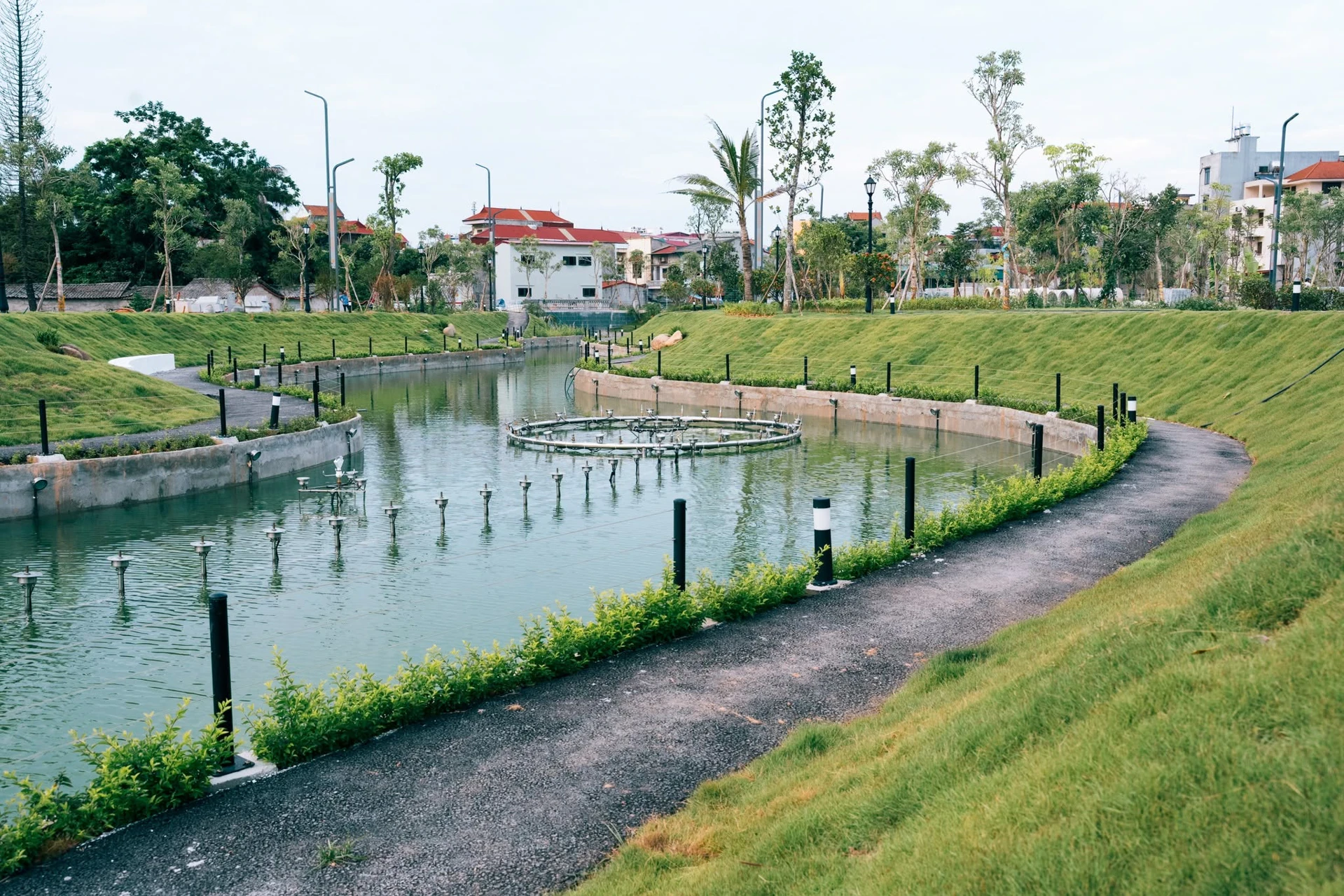 Biện pháp thi công và giải pháp an toàn ngầm của hệ thống nhạc nước