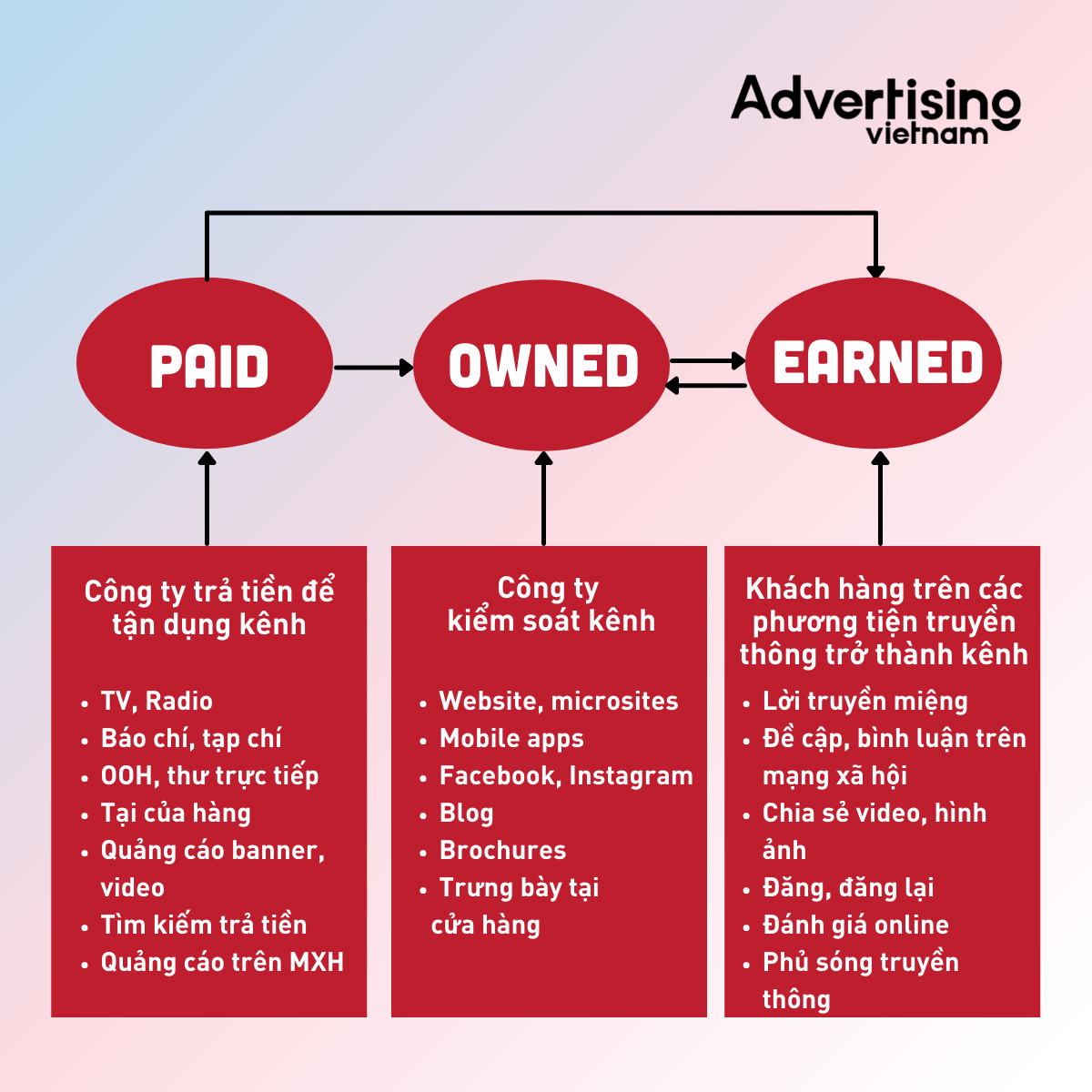 Biểu đồ so sánh ROI truyền thông giữa quảng cáo trả tiền và hiệu ứng Earned Media từ Nhạc nước Laser