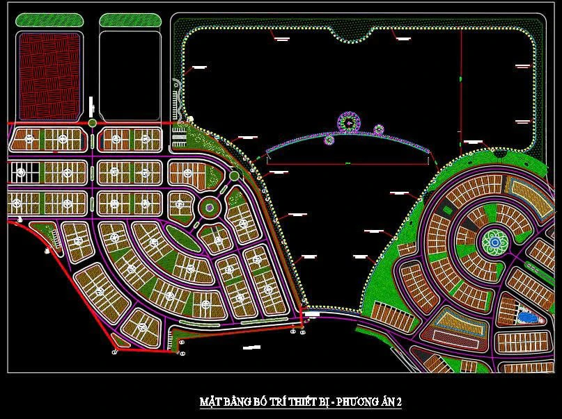 Phối cảnh phương án nhạc nước Sun Urban City với các lớp hiệu ứng trên tuyến dài 1,6 km
