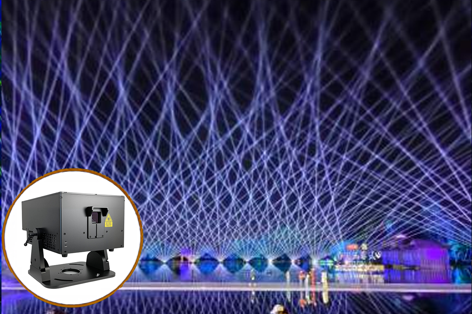 Đèn Laser RGB Pro Waterproof IP65 RGB30W