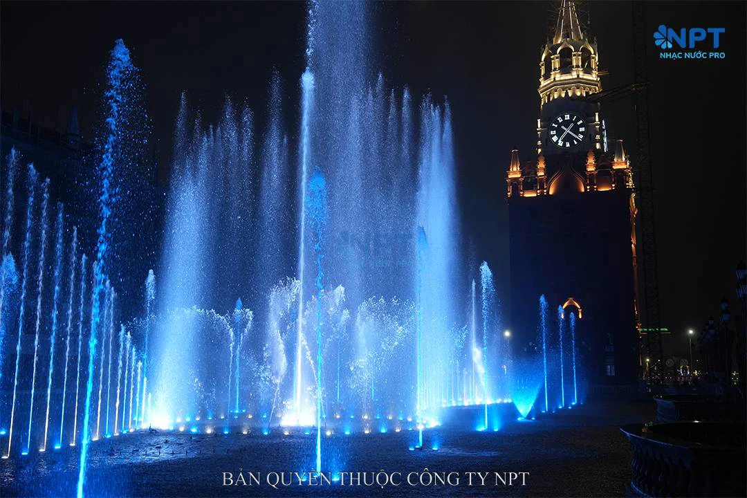 Đánh giá việc cải tạo hệ thống đài phun nước theo từng giai đoạn