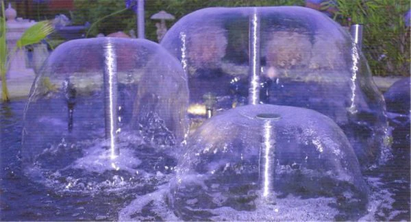 Vòi phun nước hình nấm Bell Nozzle tạo màng nước mỏng trong suốt